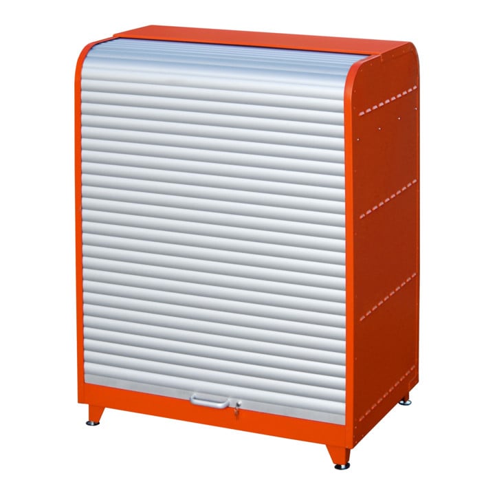 Bauer Südlohn Gefahrstoff-Rollladenschrank RSG-4, lackiert, Feuerrot