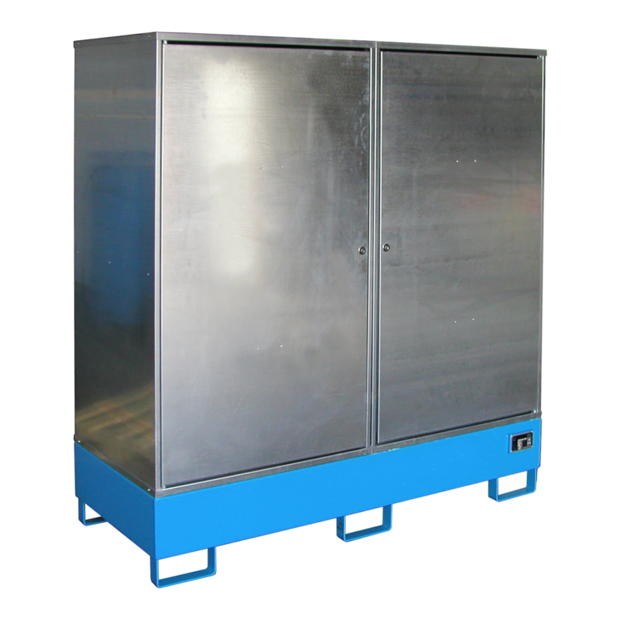 Bauer Südlohn GS-2 Gefahrstoff-Schrank lackiert in Lichtblau, 4495-21-0000-3