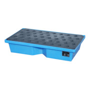Bauer Südlohn GREEN-LINE PE-Auffangwanne für Paletten KWP-P 60, aus robustem Polyethylen, Blau-3