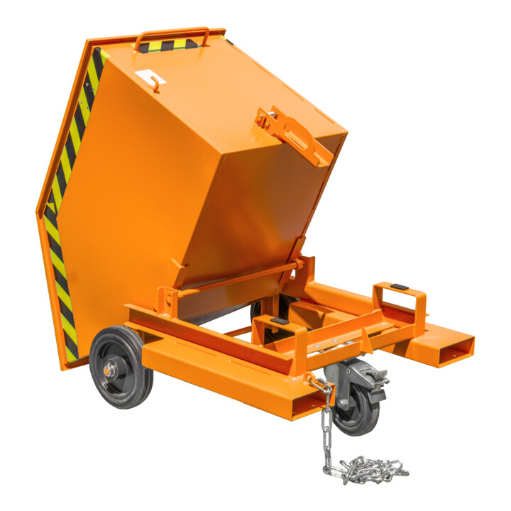 Bauer Südlohn Kastenwagen KW-ET 250, lackiert, Gelborange