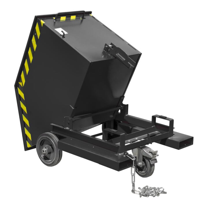 Bauer Südlohn Kastenwagen KW-ET 250, lackiert, Schwarzgrau