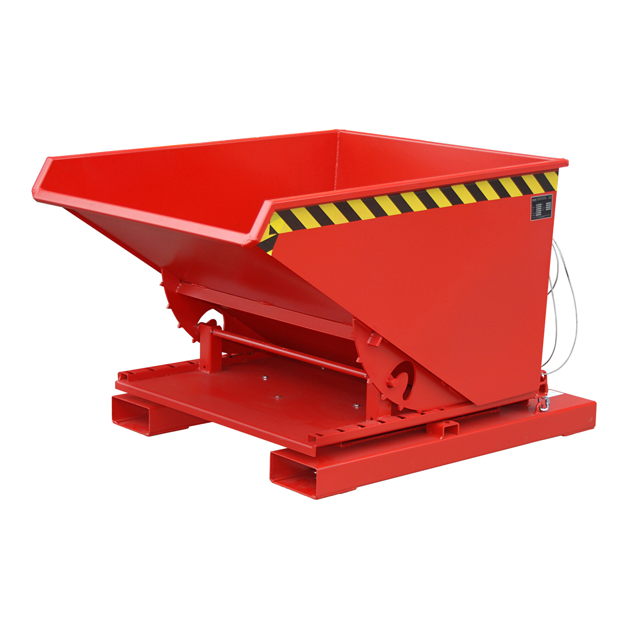 Bauer Südlohn Kippbehälter 3S 600, lackiert, Feuerrot