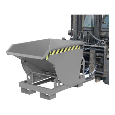 Bauer Südlohn Kippbehälter BKM 30, lackiert, Mausgrau