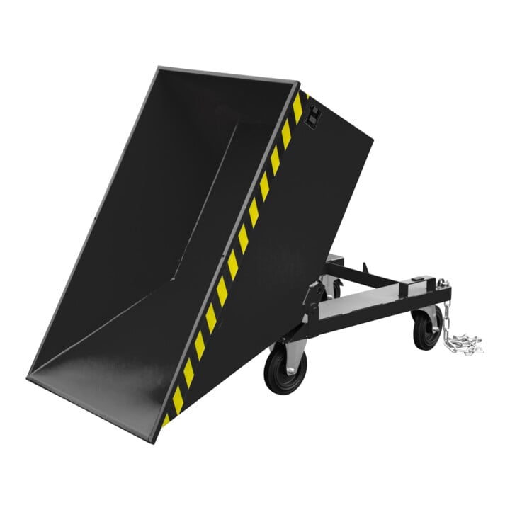 Bauer Südlohn Kippmulde KN 400, lackiert, Schwarzgrau