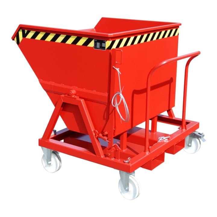 Bauer Südlohn Kippmulde KS 550, lackiert, Feuerrot