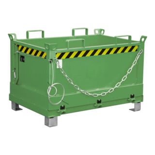 Bauer Südlohn Klappbodenbehälter FB500, lackiert