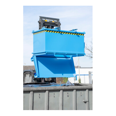 Bauer Südlohn Klappbodenbehälter SB1500, lackiert