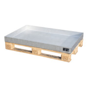 Bauer Südlohn Kleingebindewanne für Paletten KGW-P 3, Edelstahl 1.4571-4