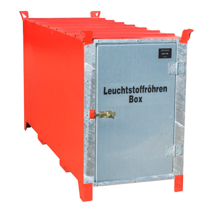 Bauer Südlohn Leuchtstoffröhren-Box SL 200, lackiert, Feuerrot