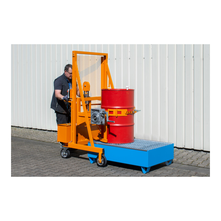 Bauer Südlohn Liftomat L/E 1300, lackiert, Gelborange