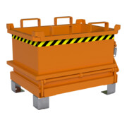 Bauer Südlohn Mini-Klappbodenbehälter MSB 150, lackiert, Gelborange-2