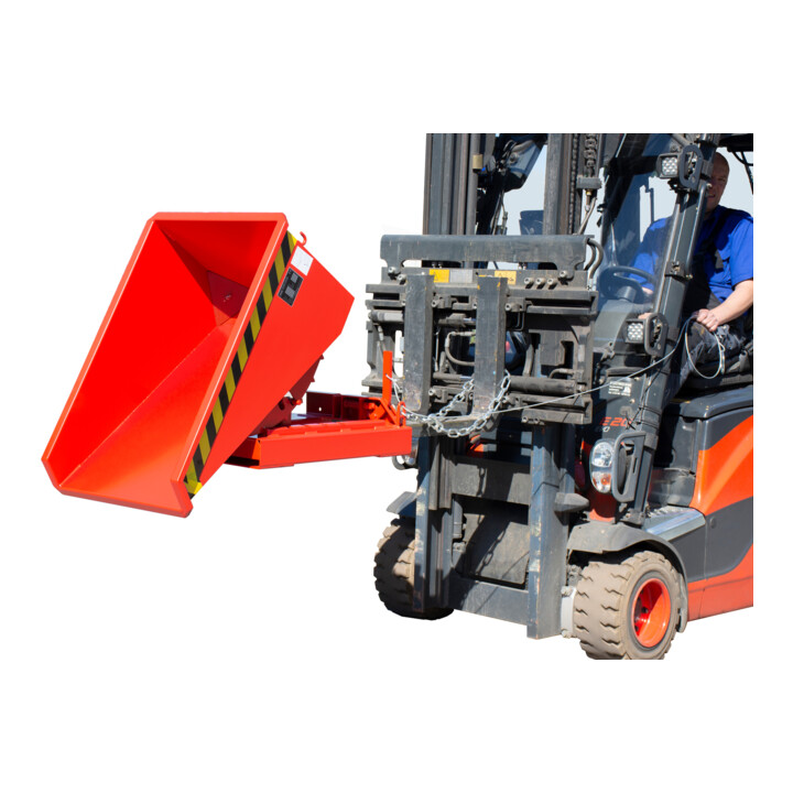 Bauer Südlohn Mini-Spänebehälter EXPO-E 150, lackiert, Feuerrot