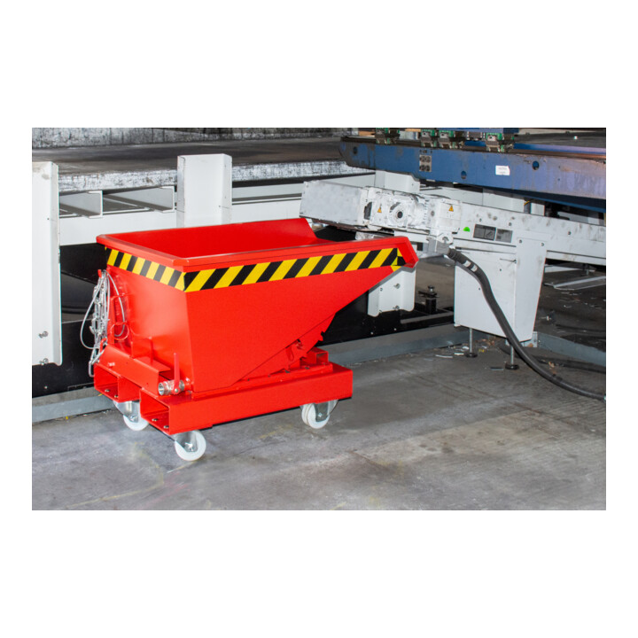 Bauer Südlohn Mini-Spänebehälter EXPO-E 150, lackiert, Feuerrot