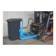 Bauer Südlohn Mülltonnen-Kipper MK-H 240, lackiert, Lichtblau-4