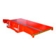 Bauer Südlohn Restgitter-Palette RGP-1, lackiert, Feuerrot