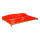 Bauer Südlohn Restgitter-Palette RGP-1, lackiert, Feuerrot
