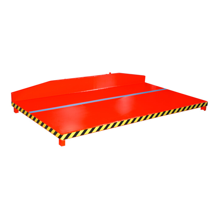 Bauer Südlohn Restgitter-Palette RGP-1, lackiert, Feuerrot