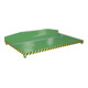 Bauer Südlohn Restgitter-Palette RGP-1, lackiert, Resedagrün