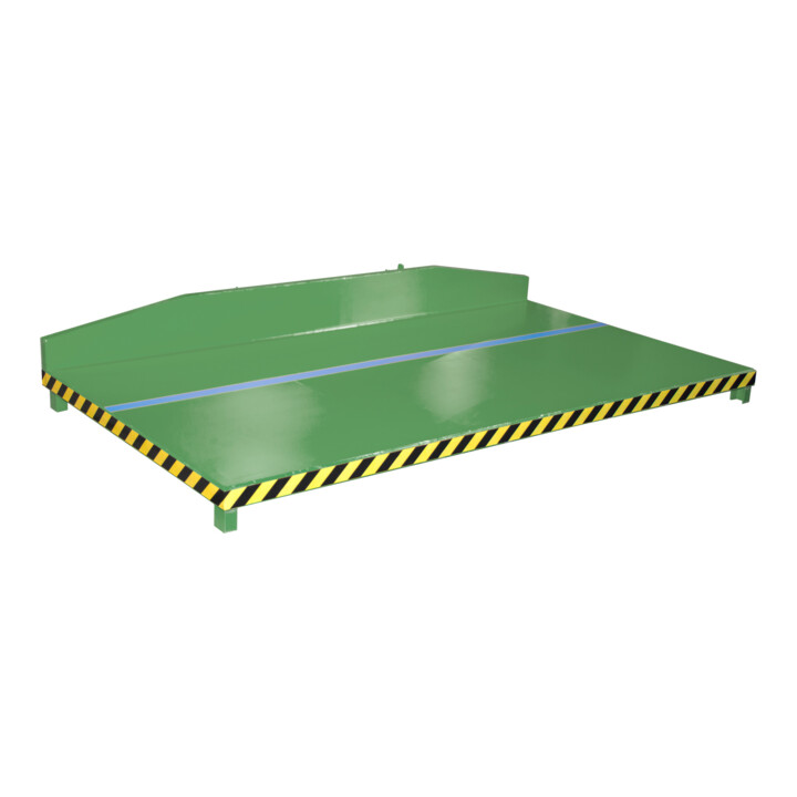 Bauer Südlohn Restgitter-Palette RGP-1, lackiert, Resedagrün