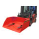 Bauer Südlohn Schaufel BSM 100, lackiert, Feuerrot