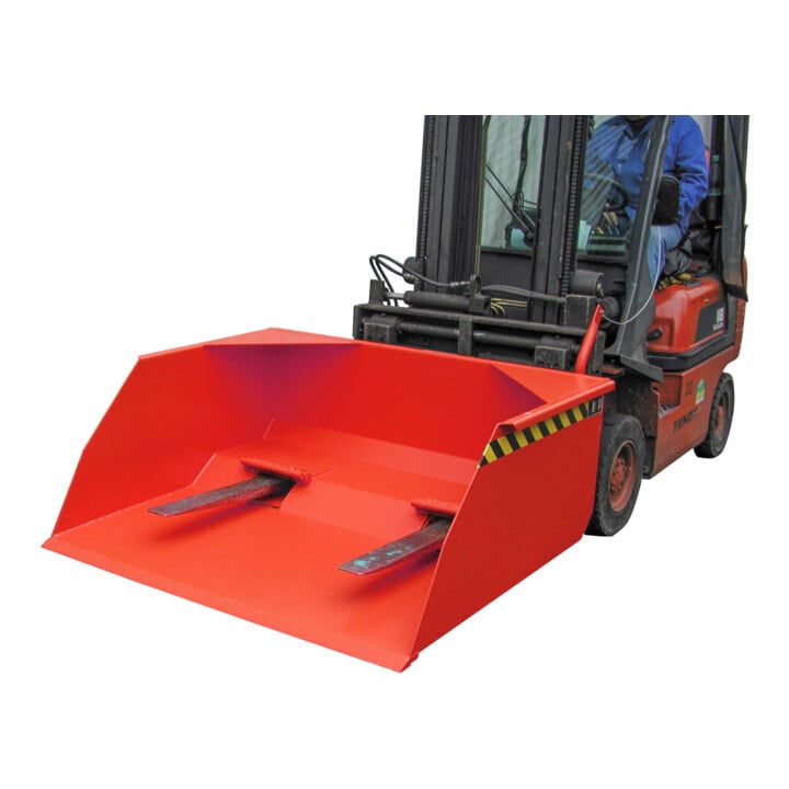 Bauer Südlohn Schaufel BSM 100, lackiert, Feuerrot