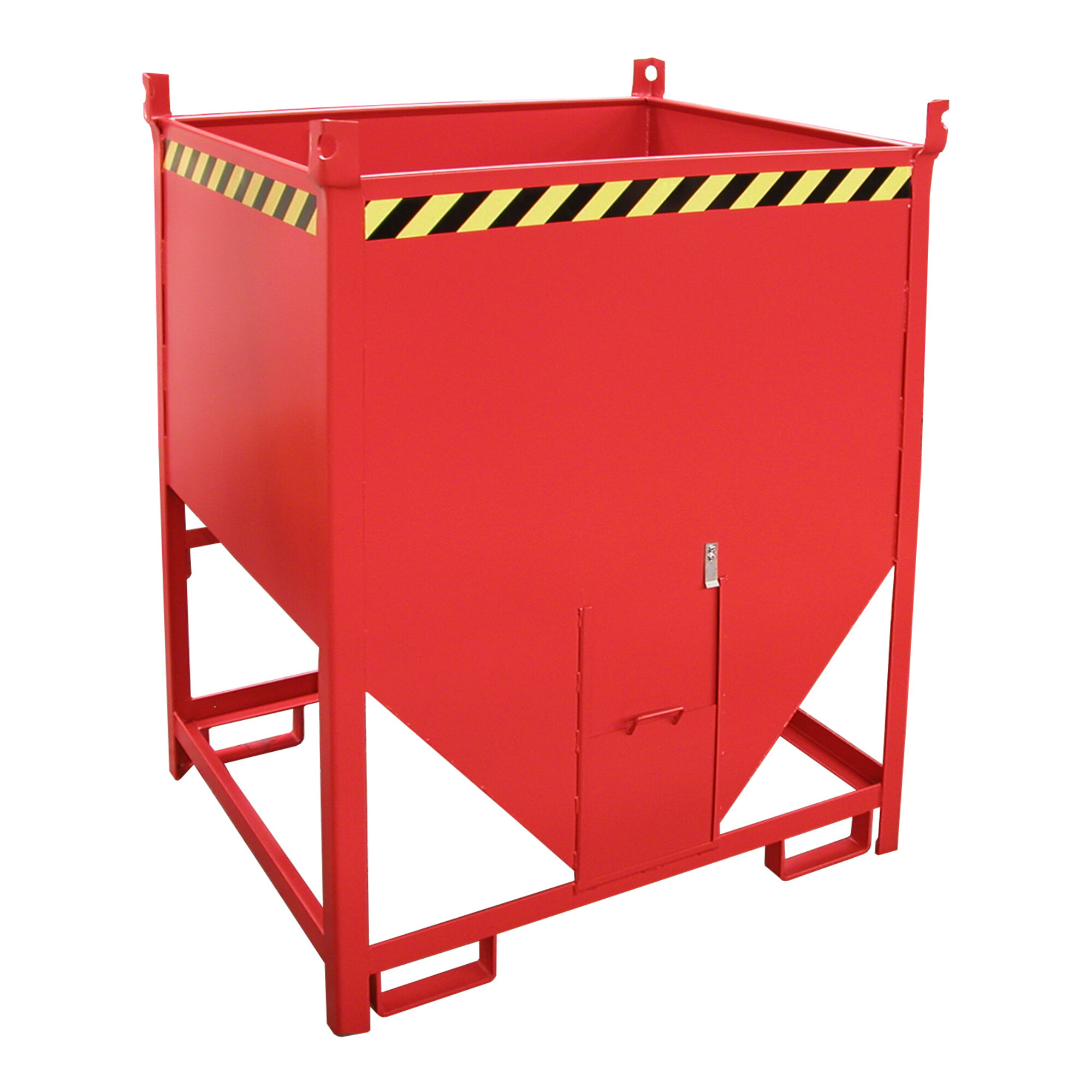 Bauer Südlohn Silobehälter SGS 100, lackiert, Feuerrot