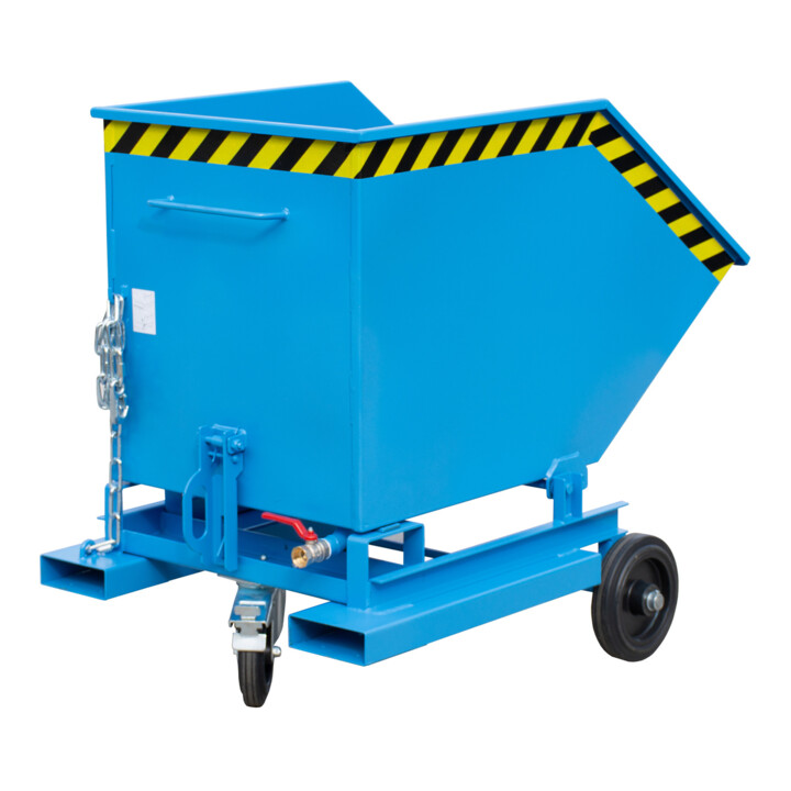 Bauer Südlohn Späne-Kastenwagen SKW-ET 400, lackiert, Lichtblau