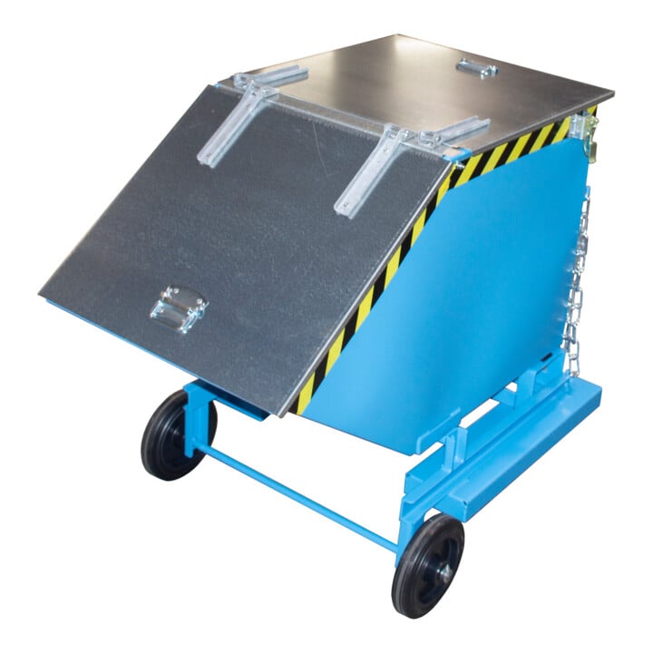 Bauer Südlohn Späne-Kastenwagen SKW-ET 400, lackiert, Lichtblau