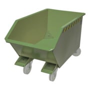 Bauer Südlohn Spänebehälter GU-E 300, lackiert, Resedagrün-3