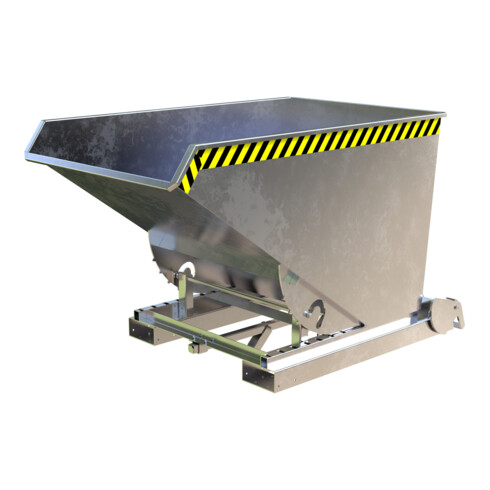 Bauer Südlohn Spänebehälter S4A 1200, feuerverzinkt