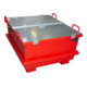 Bauer Südlohn Universalcontainer UC 500, lackiert, Feuerrot