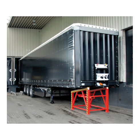 Bauer Südlohn Verladestütze VS, lackiert, Feuerrot