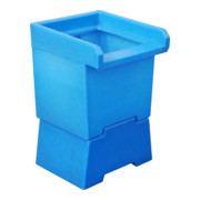 Bauer Südlohn Vorsatzbehälter VB 1, aus robustem Polyethylen, Ausführung in blau