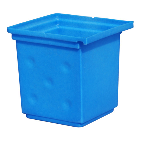 Bauer Südlohn Vorsatzbehälter VB 2, aus robustem Polyethylen, Ausführung in blau