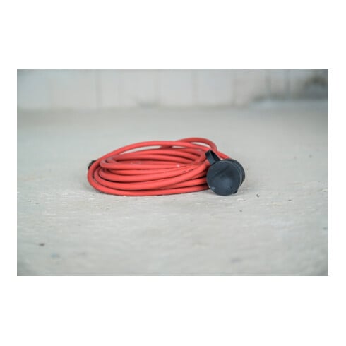 Baustellen-Verlängerungskabel IP44 10m rot H07RN-F 3G1,5
