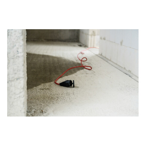 Baustellen-Verlängerungskabel IP44 25m rot H07RN-F 3G1,5