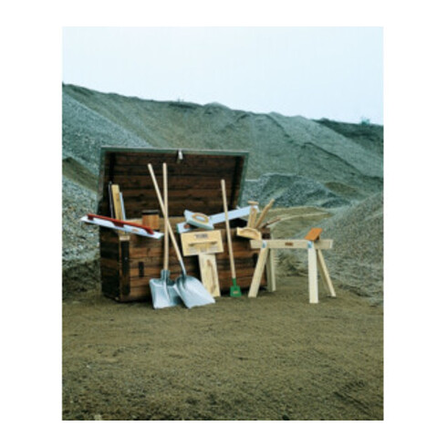 Baustellenwerkzeugkiste B1800xH900/800xT800mm TRIUSO