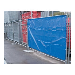 Bauzaunplane, bleu 1,76 m x 3,41 m