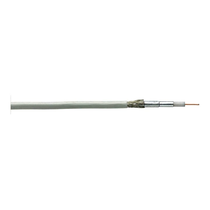 bda connectivity Câble coaxial A++ 7 mm PVC blanc TELASS3000 T500