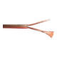 bda connectivity Câble haut-parleur trans/rouge LSP 2x4,00(hfl) S100
