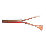 bda connectivity Câble haut-parleur trans/rouge LSP 2x4,00(hfl) S100-2