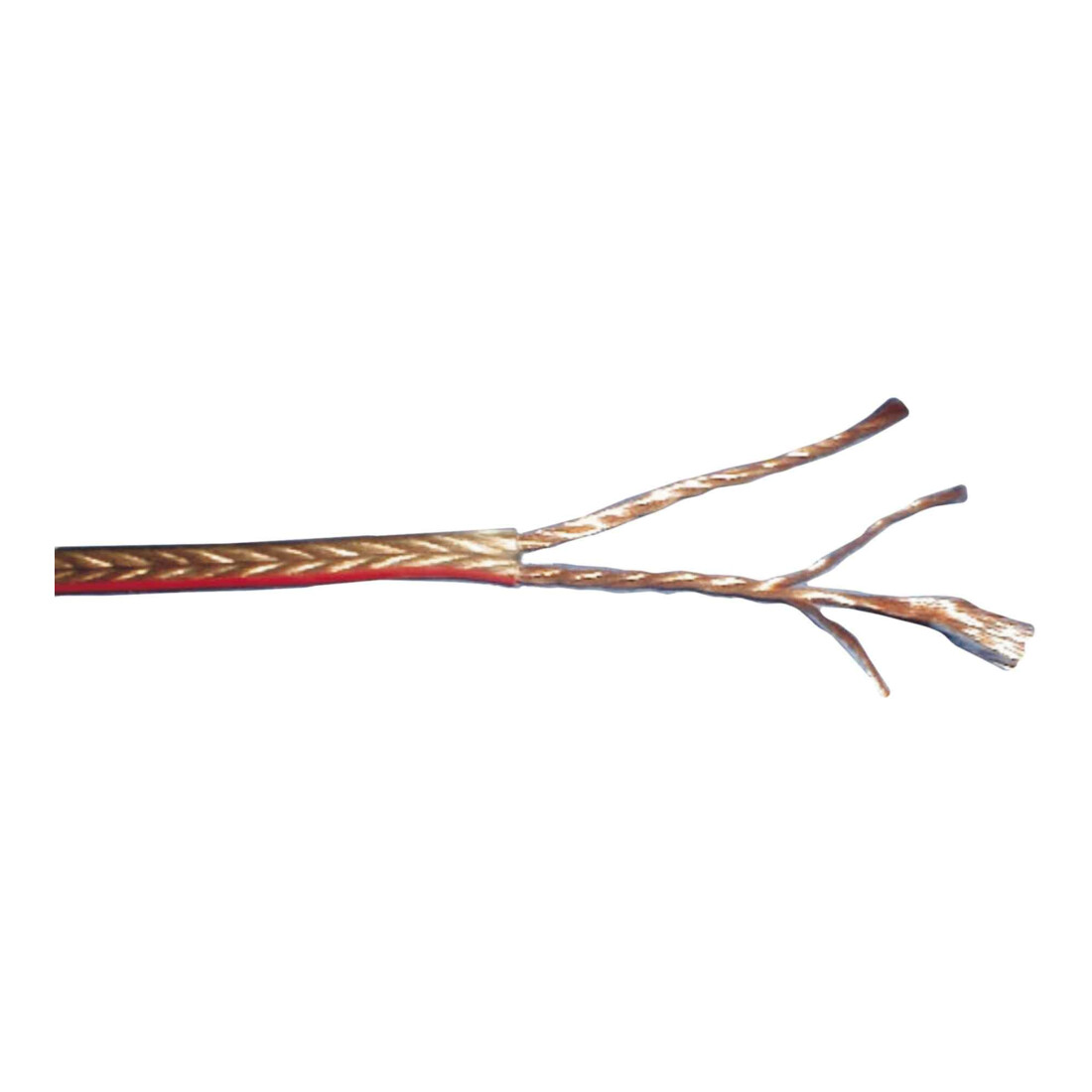 bda connectivity Câble haut-parleur trans/rouge LSP 2x4,00(hfl) S100
