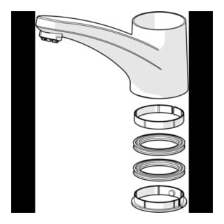 Bec orientable Hansa Evier Mélange de 2004