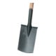 Bêche de chantier forme jardinier forme taille 2 285 x 185 / 180 mm avec repose-