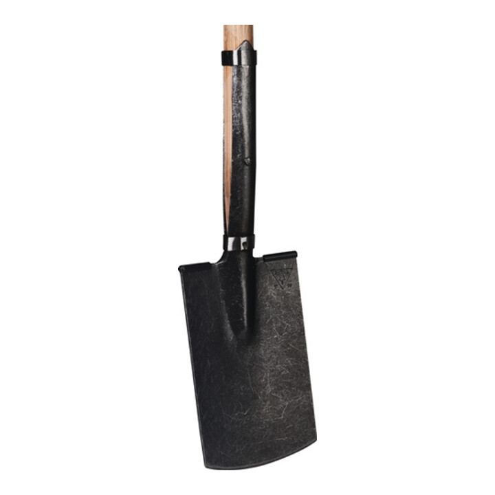 Bêche de défrichement de jardin feuilles 285 x 180 mm taille 2 avec manche à bou