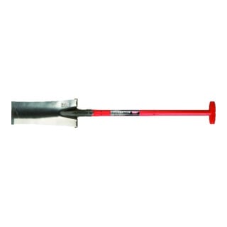Bêche de drainage Fiber 5001 380 x 140 mm 850 mm avec poignée en T