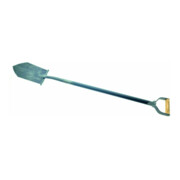 Bêche pointue manche en D, manche forgé d’une seule pièce