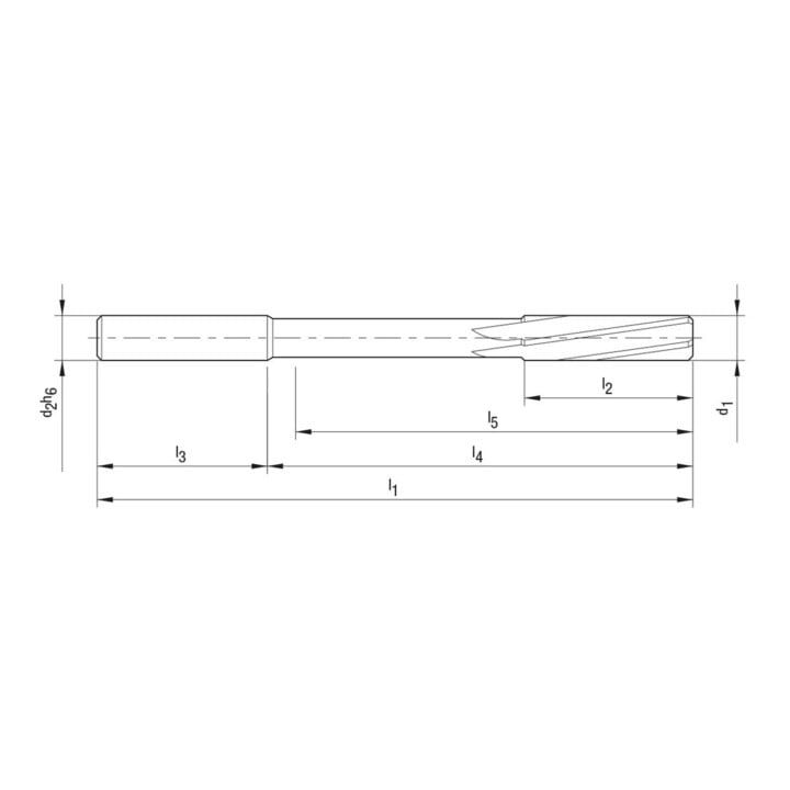 Beck Alésoir NC WN VHM 9,99 mm