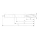 Beck Maschinenreibahle DIN208 TiN Form B 12,0mm
