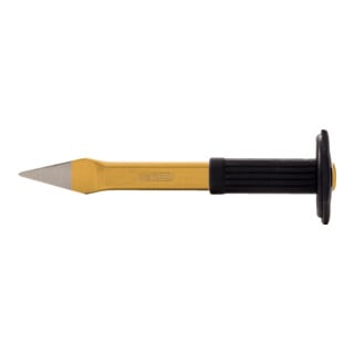 KS Tools Burin cruciforme avec poignée de protection pour les mains, ovale plat